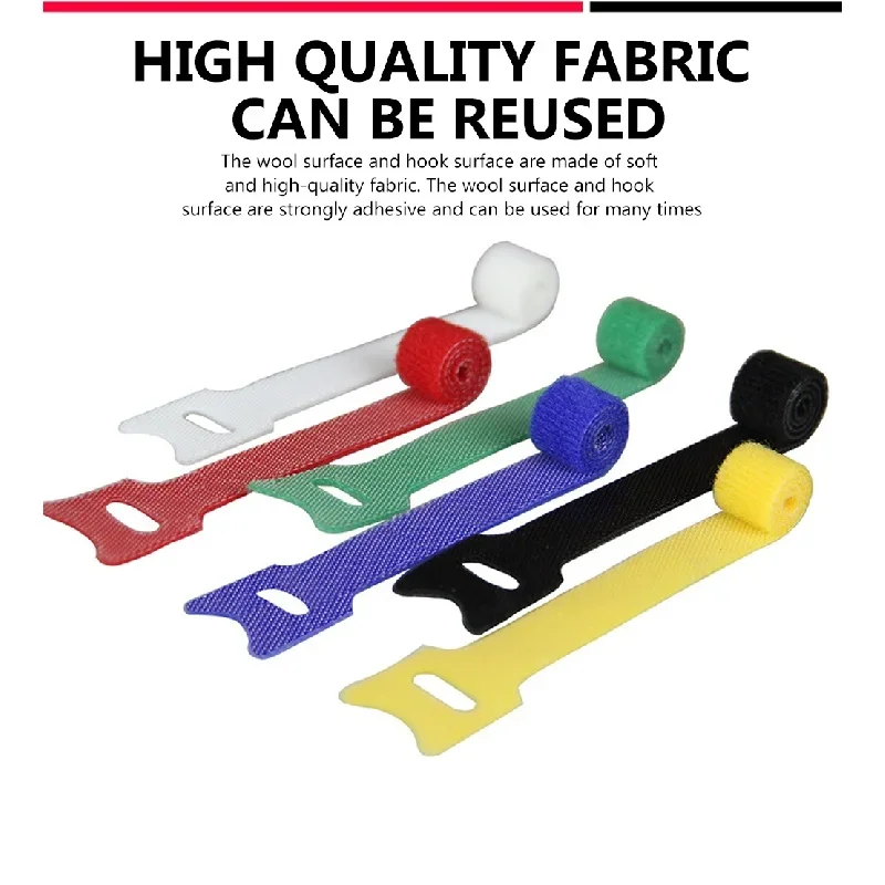 【Fast Ship】1Pc Nylon Cable Organizer Manager Self-Adhesive Storage Winder Cable Management Fixer