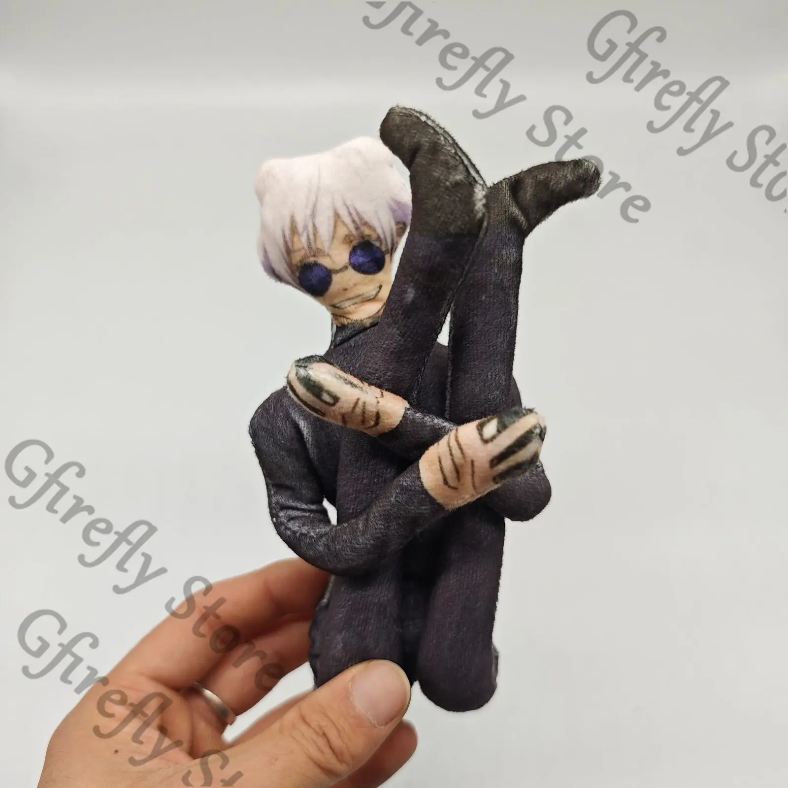 Action Figure Jujutsu Kaisen Puppet Spoof Maumet Satoru Gojo Abstract Plaything Skeleton Modelling Anime Gift