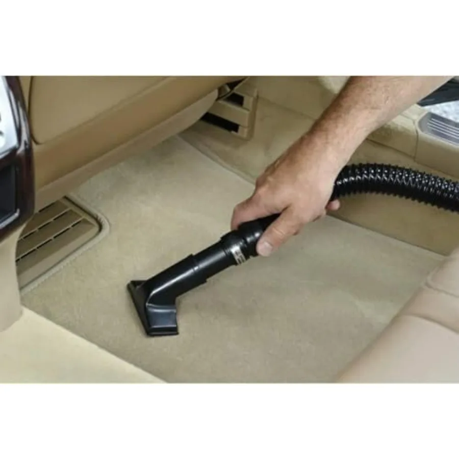 مكنسة كهربائية مدمجة مع 4.0 ذروة HP وبناء فولاذي بالكامل لتطبيقات التنظيف شديدة التحمل تتميز بخرطوم 6 أقدام محمول