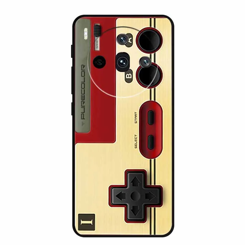 For ZTE nubia Z60S Pro Case Z60SPro Black Silicone Soft Back Cover Case For ZTE Nubia Z60S Pro Phone Case 6.78\