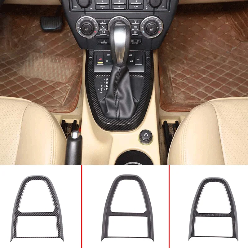 

For 2009-2012 Land Rover Freelander 2 ABS Carbon Fiber Car Styling Central Control Gear Panel Frame Sticker Car Accessories