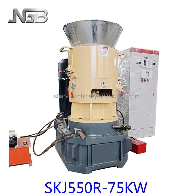 Biomass Flat Die New Generation Pellet Machine for