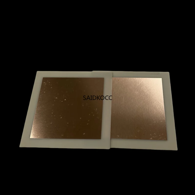 SAIDKOCC Ceramic metallized aluminum nitride alumina copper-coated substrate nickel-plated/gold-plated plate