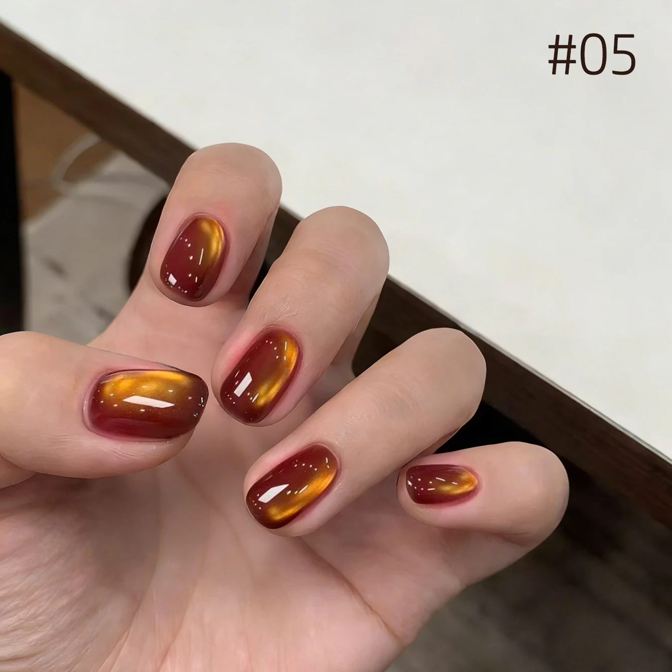 10ML 1PCS Astrology Temple Cat Eye Nail Gel Winter New Style Colored Popular Glass Beads Cat Eye Gel Nail Polish Nail Stuff