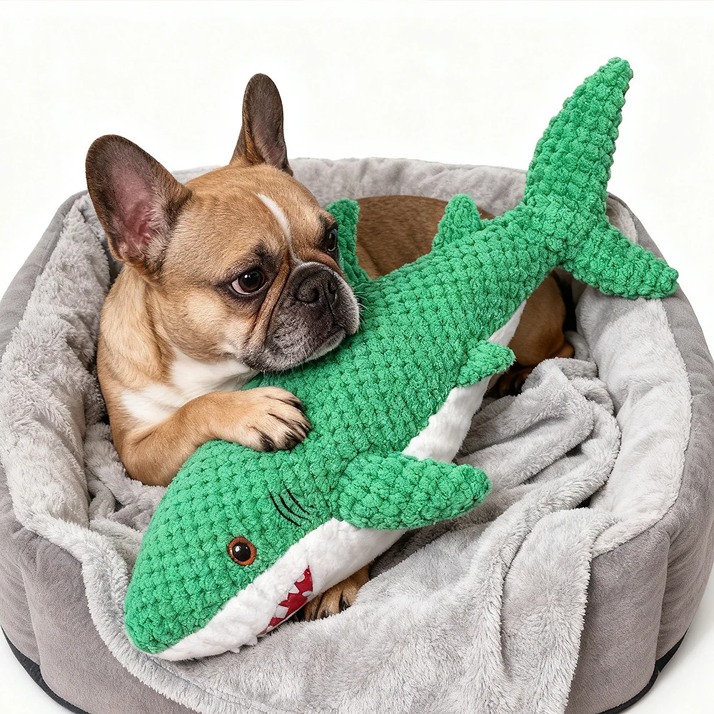 

Pet Chew-Resistant Plush Interactive Toy with Sound, Parrot-Shaped, Suitable for Large, Medium, and Small Pets