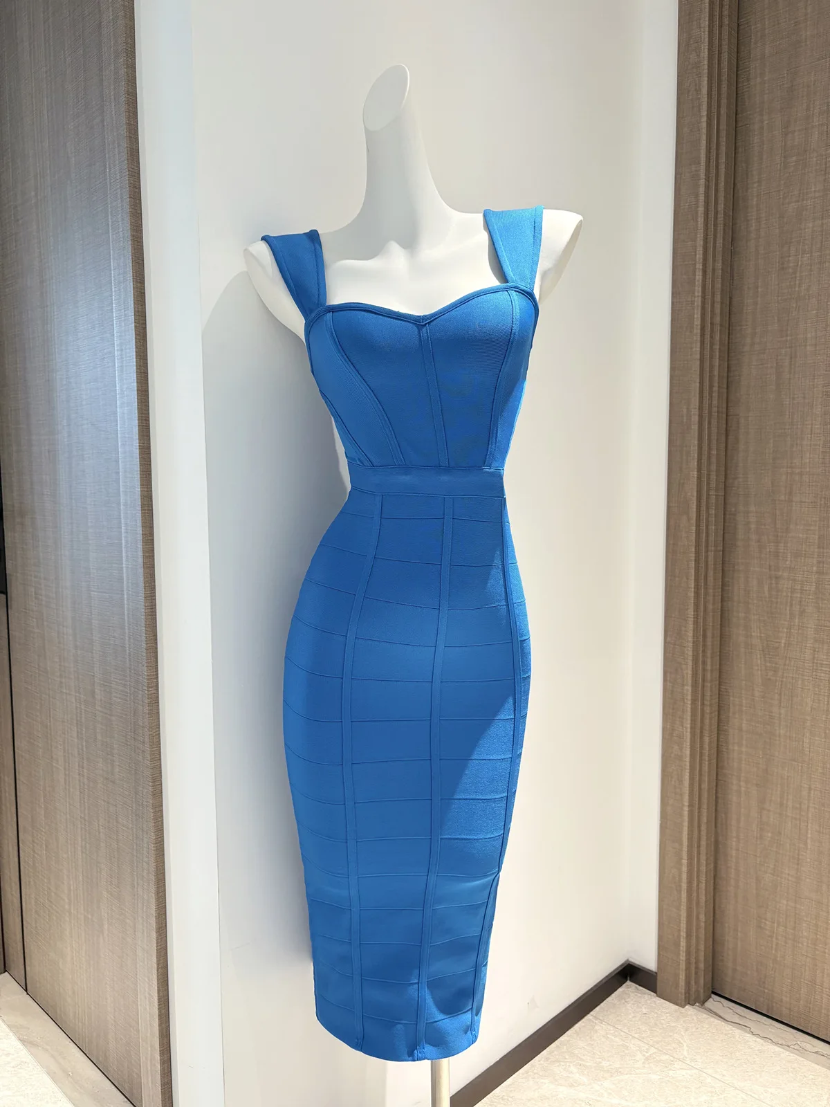 

Элегантное женское платье на день рождения, бандажное эластичное вечернее платье, облегающее трикотажное коктейльное платье, Vestido