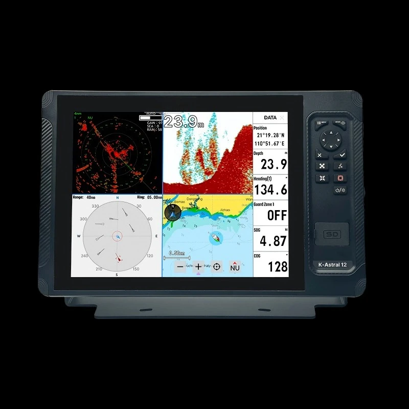 K-Astral 12  12  Inch Touchscreen Multi-Function Display  Marine Chartplotter