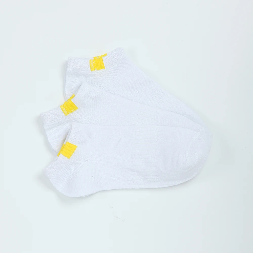 

3 пары дышащих носков для мужчин и женщин, однотонные спортивные короткие носки, летние носки для велоспорта, бега и занятий спортом (белые)