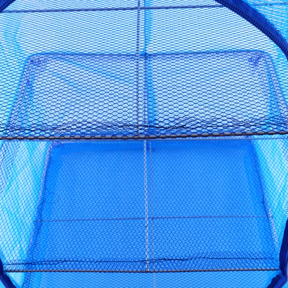

1Pcs Foldable Hanging Mesh Drying Rack Sturdy Bracket Multi-Layer Fish Vegetable Shrimp Dryer Net Hanging Fish Dryer