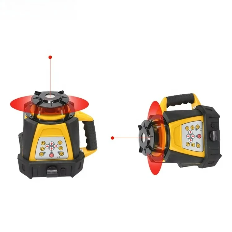 RT16 Heißer Verkauf Automatische elektronische selbstnivellierende rotierende 500 m rote Laser-Wasserwaage
