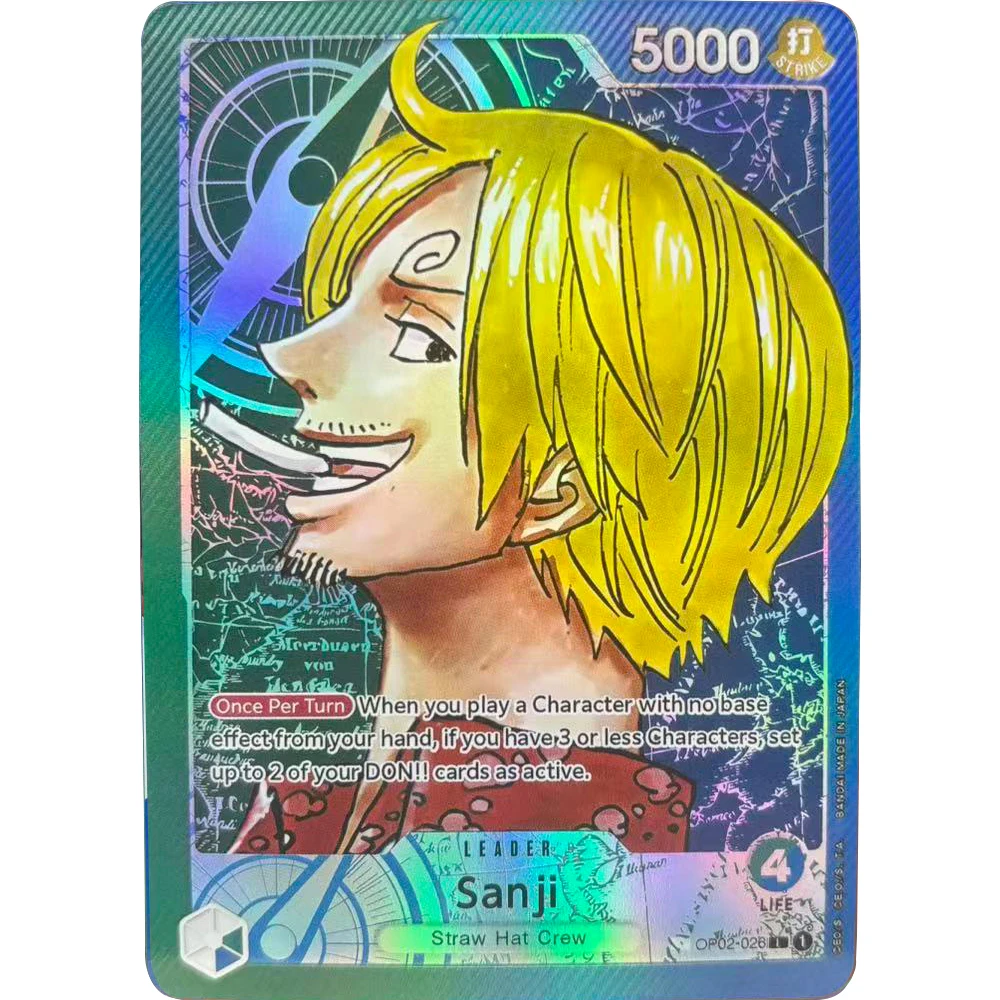 ONE PIECE Collection Cards Roronoa Zoro Monkey D. Luffy Usopp Nami