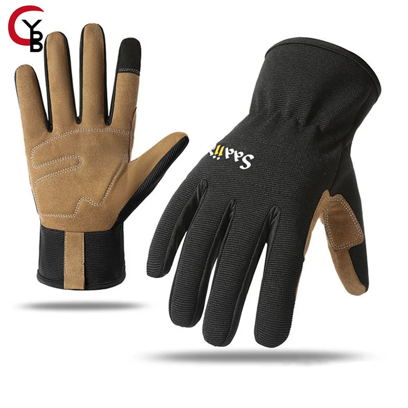 

Перчатки YANBIGUO унисекс для садоводства и велоспорта, с полными пальцами, противоскользящие, с поддержкой сенсорных экранов, для активного отдыха на природе, в саду, парке, на заднем дворе