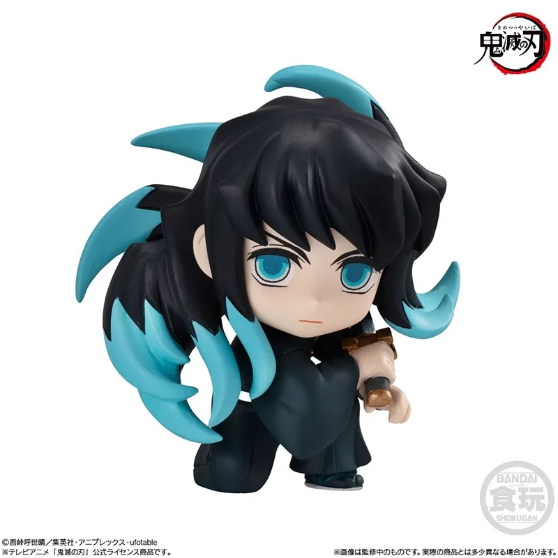 Bandai Genuine Shokugan ADVERGE MOTION 6 Demon Slayer Hashibira Inosuke Cute Anime Action Figures Toys for Boys Girls Kids Gifts