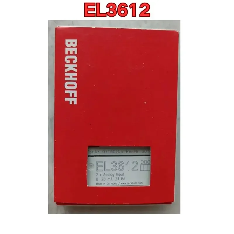 

New Beckhoff module EL3612