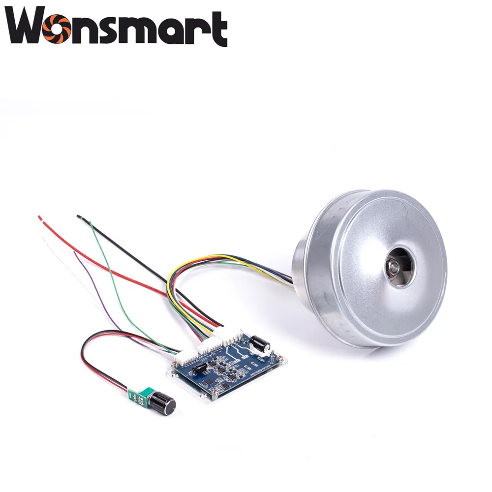 

High Airflow Blower 110m3/H with 24VDC&48VDC Ball Bearing Aluminum Blades OEM & ODM Supported Centrifugal Fans