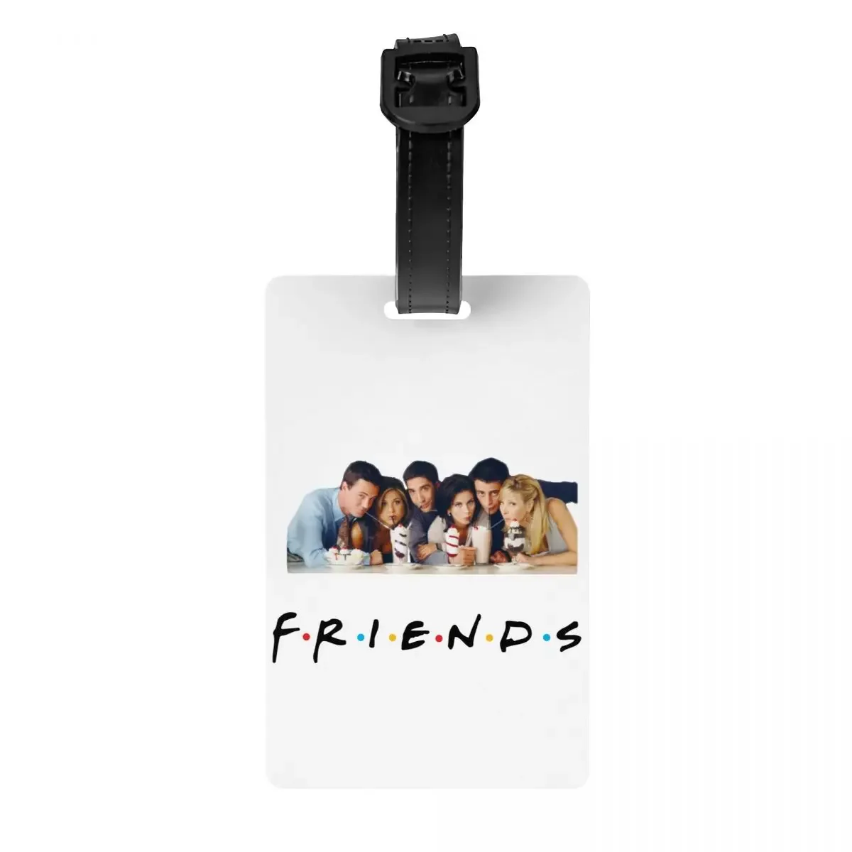 Friends TV Show Luggage Tag for Suitcases Privacy Cover ID Label