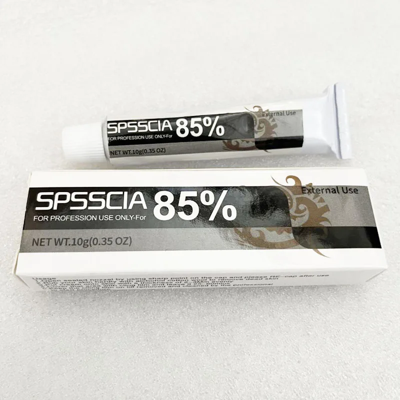 

New Arrival 85% SPSSCIA Tattoo Cream Before Permanent Makeup Piercing Eyebrow Lips Body Skin