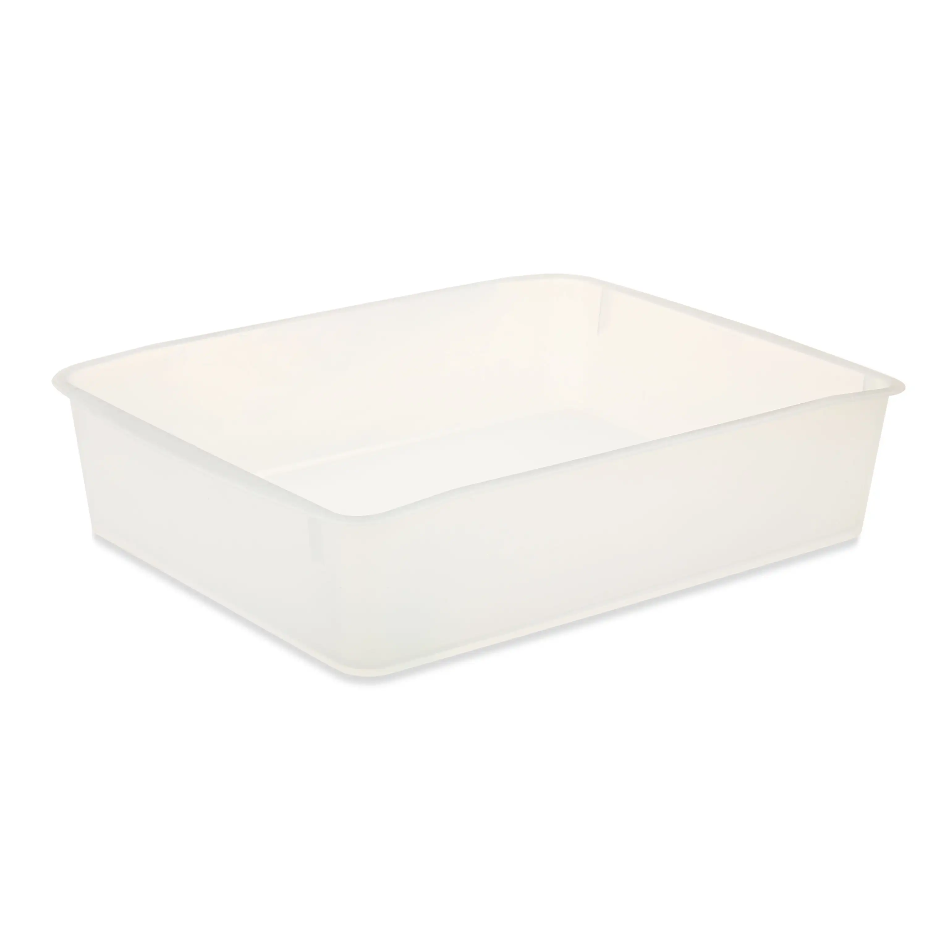 플라스틱 편지함, 편지 크기 종이 분류기, 투명, 5팩