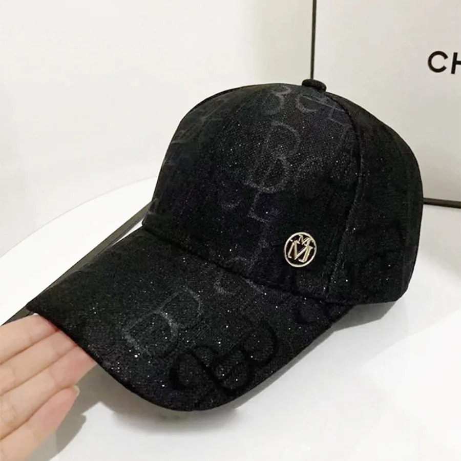 Unisex Fashion Adjustable Baseball Cap Spring Summer Autumn M Round Logo Cap Style Suitable for All Seasons image 2