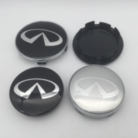 4pcs 3D 56mm 60mm 65mm 68mm car emblem Wheel Center Hub Caps Badge covers for q30 q50 g35 g37 fx35 fx37 qx70