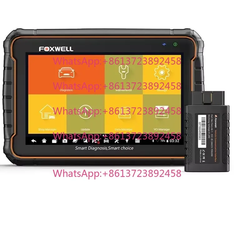 FOXWELL GT60 Full System Active Test Code Reader Remote Control Obd2 Scanner Diagnostic Tool for All Cars