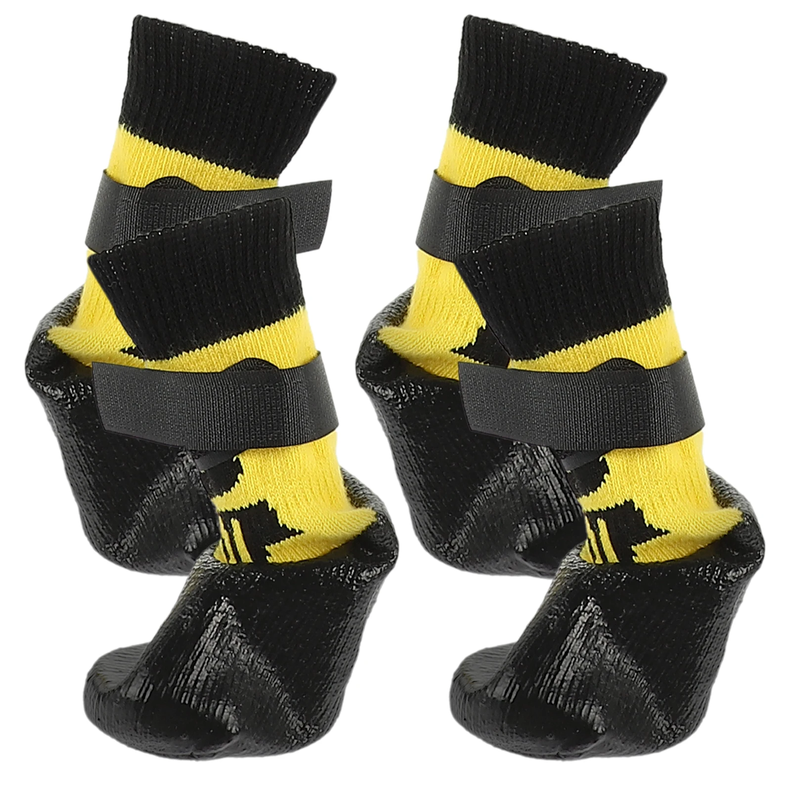 

1Pair Waterproof Dog Shoes Soft Skin-Friendly Pet Socks Strong Traction Anti-Slip Comfortable Reusable Dog Paw