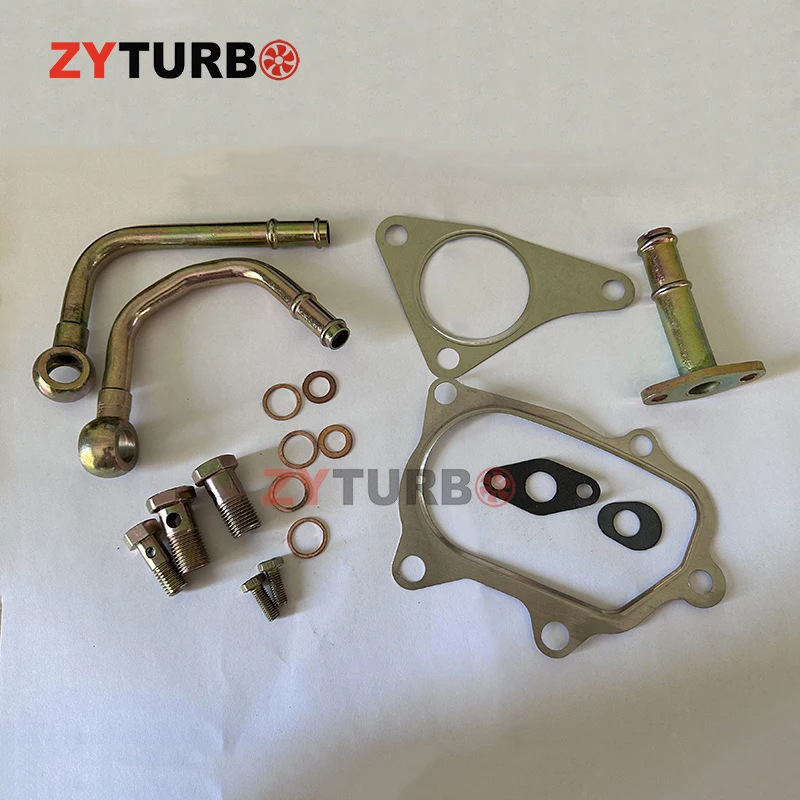 Kit de junta de linha de tubulação de água turbo para montagem SUBARU EJ20 EJ25 TD04 TD05 TD06