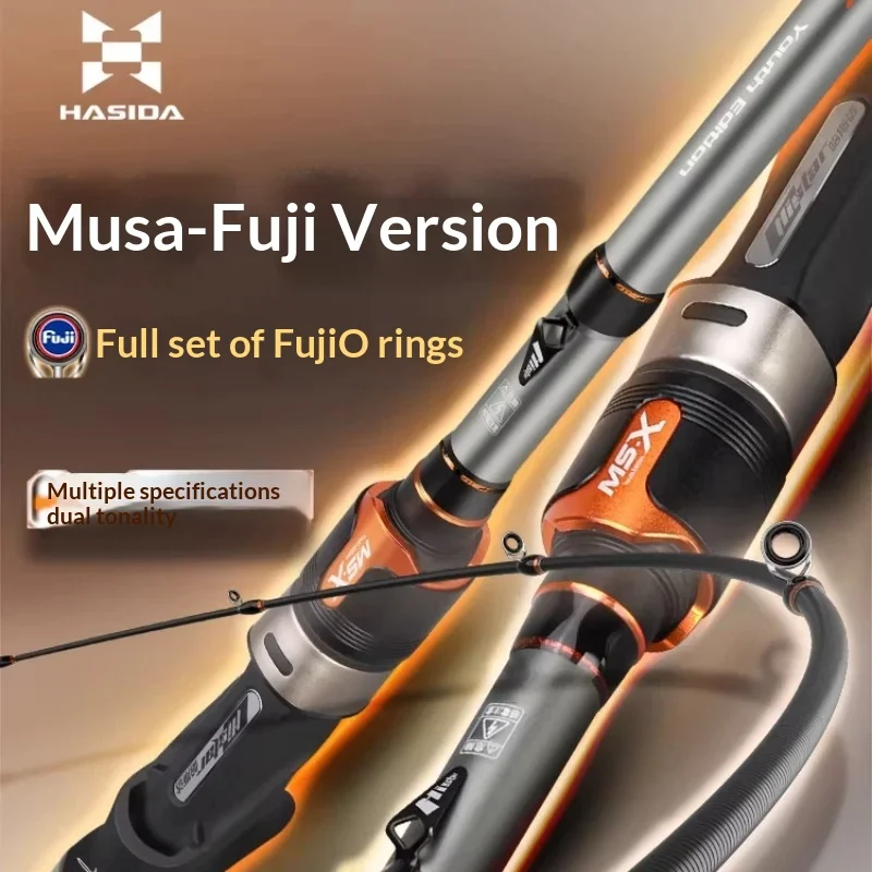 

Удилище HISTAR Musa Fushi Version, средней быстротемповой реакции, карбоновое, для бейткастинга, с теплоотводом, устойчивое к коррозии, легкое.
