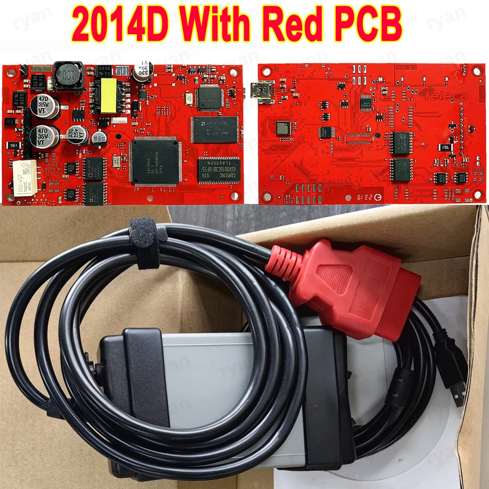 

Автомобильный диагностический сканер EWD PRO 2014D EWD 1:1 с полным чипом протоколов красная плата M32CM30855FJGP основной процессор