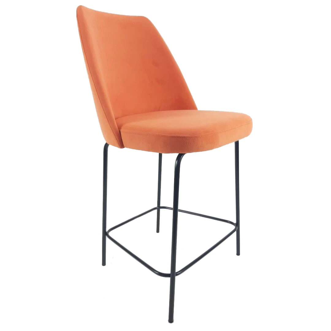 %&Modern High  Stool for Dining Customized Restaurant Coffee Shop  Furniture Manufacturer's High Frame KTV Bar Stools Chair