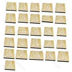 Large size Wooden dies for scrapbooking, new letters from A to Z, C-2360, cutting dies, multiple sizes