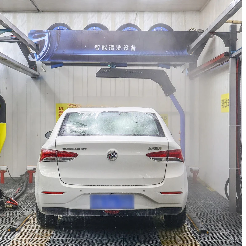 Modern Design Fully Automatic Car Wash Machine, Featuring Powerful Air Drying And Water Waxing Functions