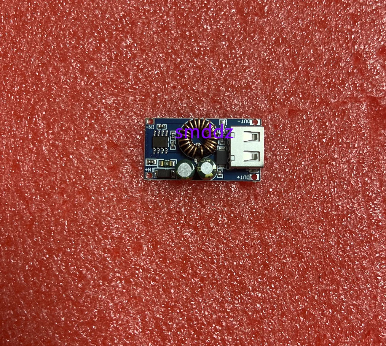 5pcs   Mini USB DC buck module  (12V24V to 5V QC3.0 fast charging) automatically recognizes phone charging