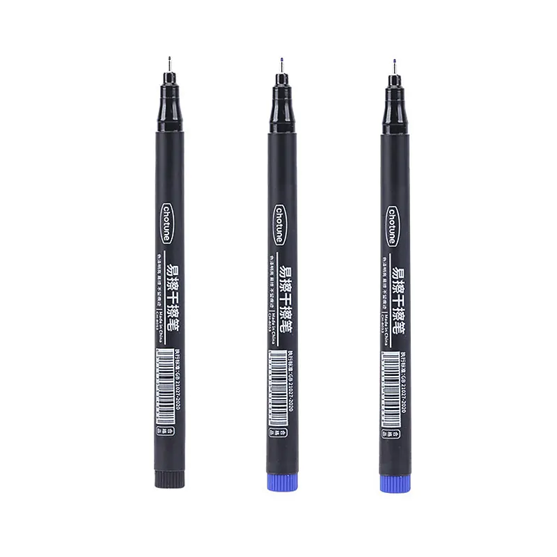1/3PCS 0,5mm Trocken Löschen Kunst Marker Stifte Löschbaren Whiteboard Marker Stift Büro Schule Treffen rekord schreibwaren Extra Feine Spitze