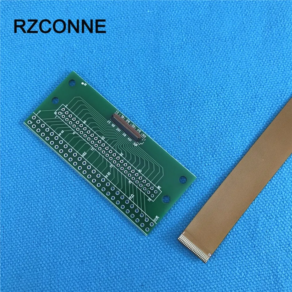 45Pin Connector 2.0mm 2.54mm cable to 0.3mm Pitch DIP FPC LVDs MIPI Adapter with FPC Flexible Flat Cable 60mm-250mm choose