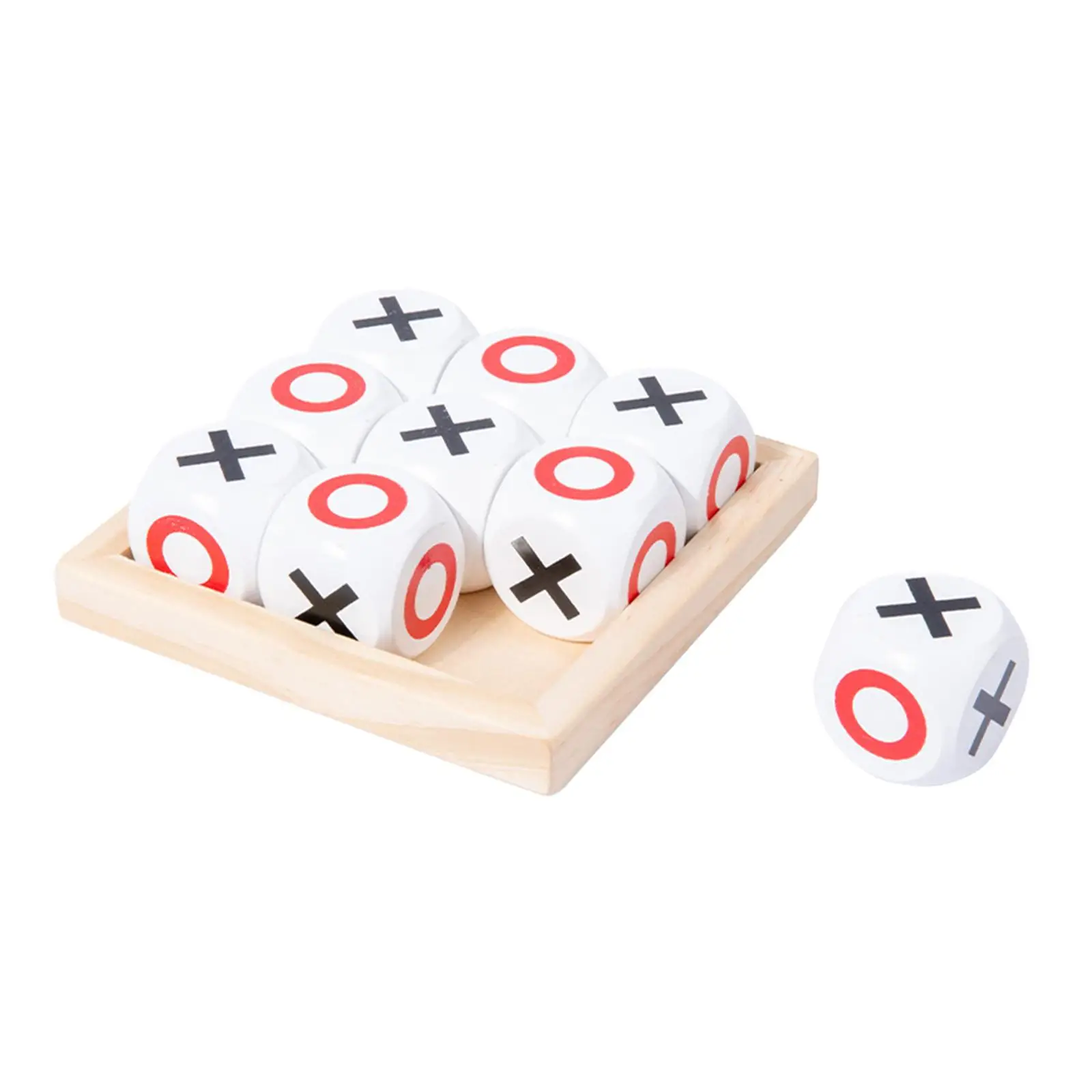 Tic TAC Toe Board Games Party Game Leisure Intelligent Classic Brain Teaser for Kids Adult Families Outdoor Indoor Holiday Gifts