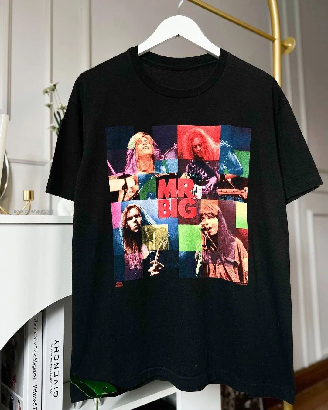 

Mr. Big Eric Martin с короткими рукавами Punk90S Big Men Choir с принтом, мужская и женская футболка из чистого хлопка с короткими рукавами