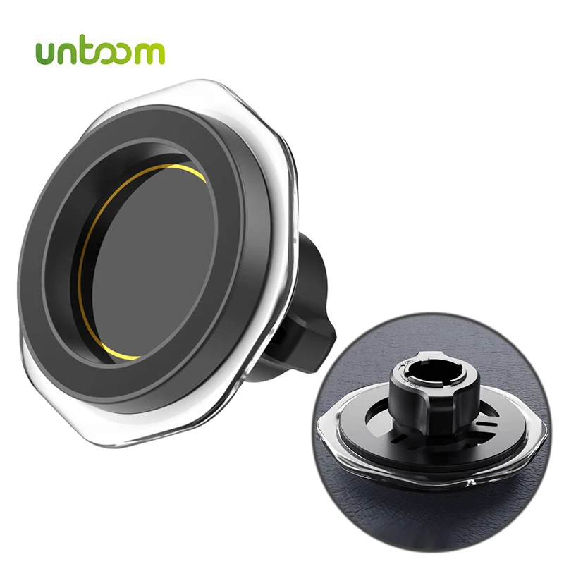 

Аксессуары для автомобильного телефона Untoom, универсальный магнитный автомобильный держатель для телефона, детали для 17 мм шаровая головка, магнитная подставка для мобильного телефона