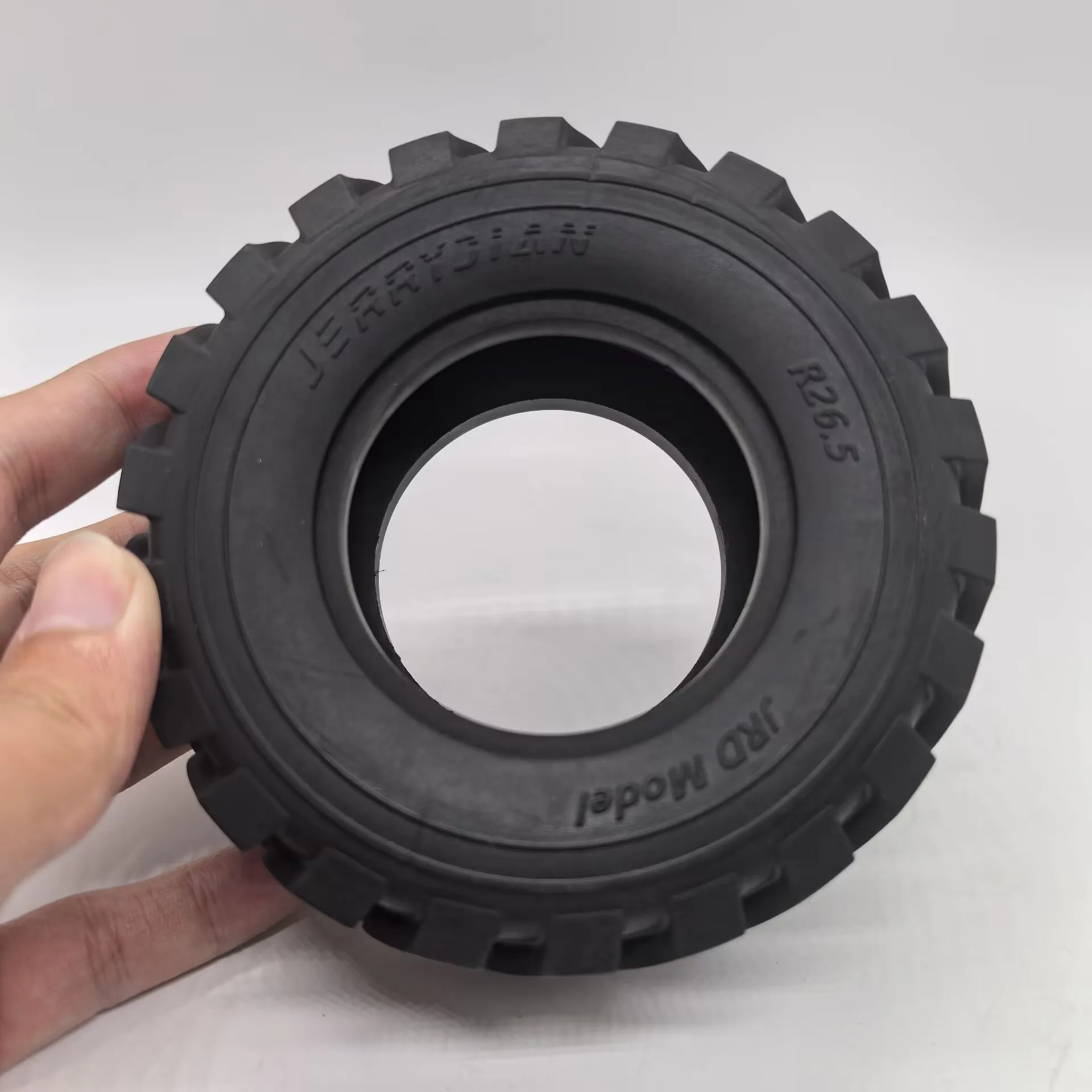 Auf Lager LESU Teil 110mm Durchmesser 45mm Höhe Rad Gummireifen 1/16 Lader RC Auto Modell Outdoor Spielzeug Modell Geschenke – Detail 2
