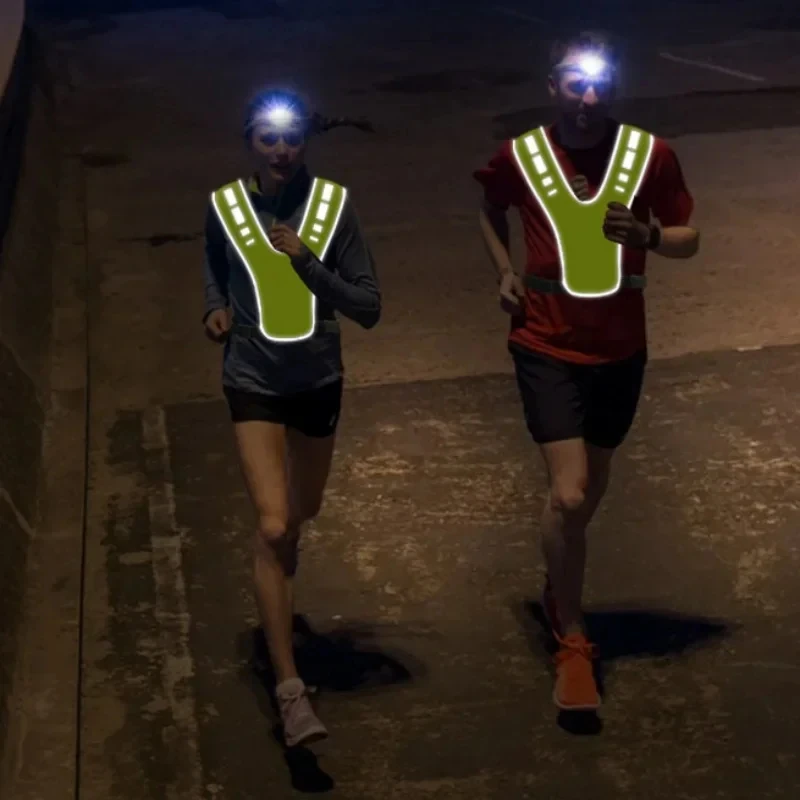 High Visibility Safety Highlight Night Motorcycle Reflective Cycling Vest Traffic Coat Night Running Working Reflective-Cloth
