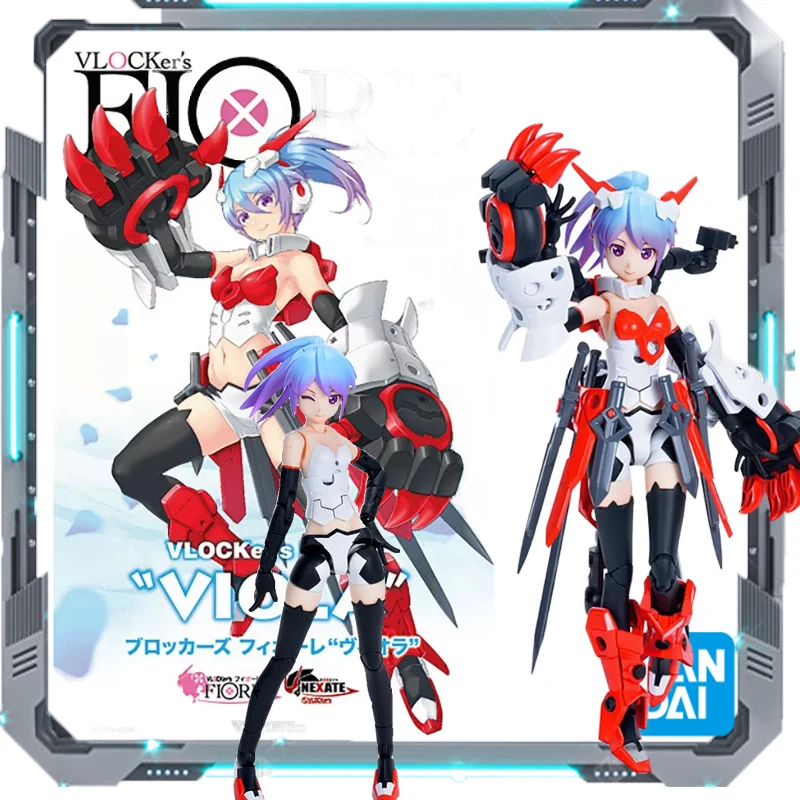 In StockGenuine Original Viola Mobile Suit Girl Figure Assembly Kit Anime Action Model Children Toys Model Ornaments