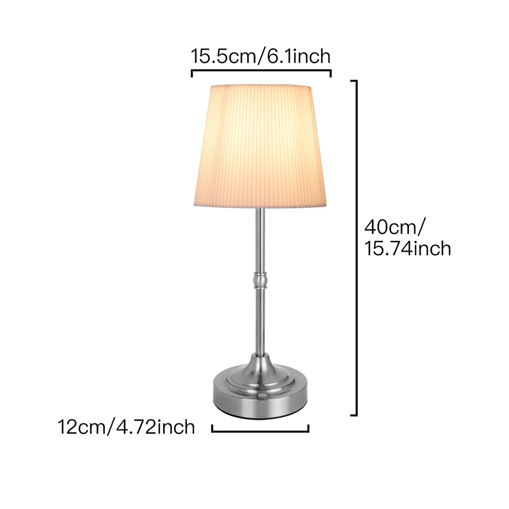 โคมไฟตั้งโต๊ะ LED โมเดิร์นไฟอ่านหนังสือระบบควบคุมแบบสัมผัส Simple Sleeping Light WARM Light ความงาม Night Light สําหรับห้องนอน Study Room