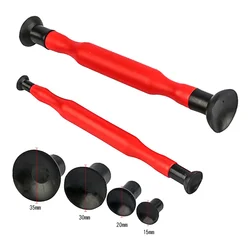 Set Valve Lapping Sticks Grips Suction Cups 15/20/30/35mm for Auto Motorcycle Cylinder Engine Valves Dust Grinding Tool