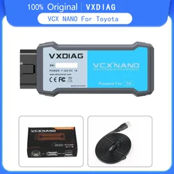 VXDIAG VCX NANO For Toyota J2534 Programming Techstream For Lexus Auto Diagnostic Tools ECU Coding Code Reader Scanner