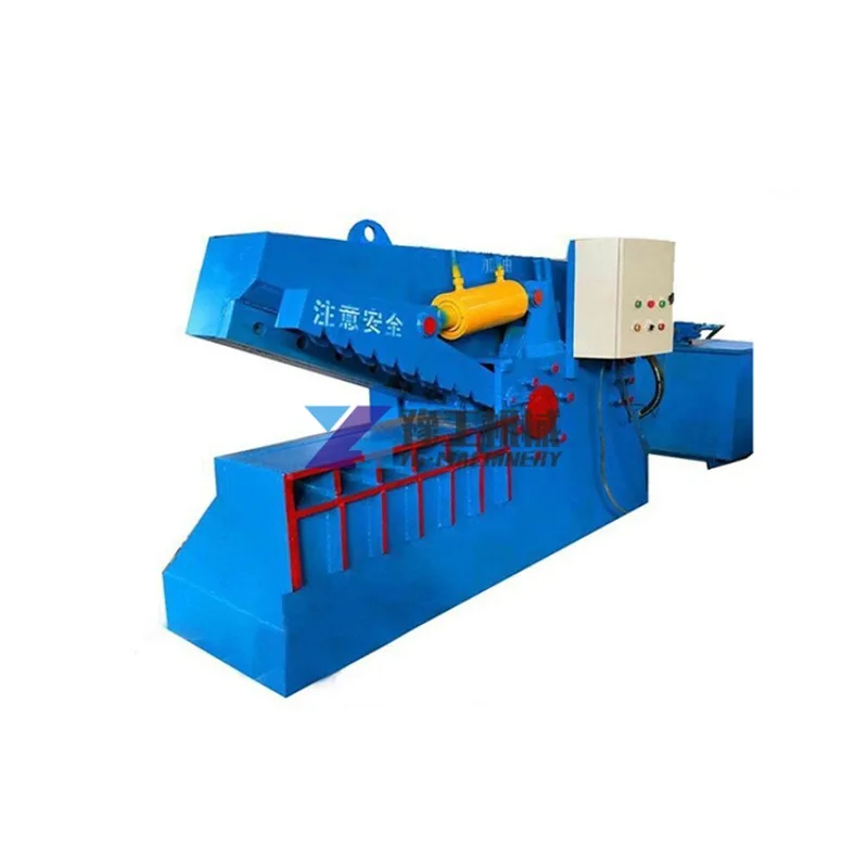 Hydraulic Mechanical Recycling Scrap Metal Aluminum Steel Iron Plate Recycling Shearing Machine Alligator Cutting Shear Machine