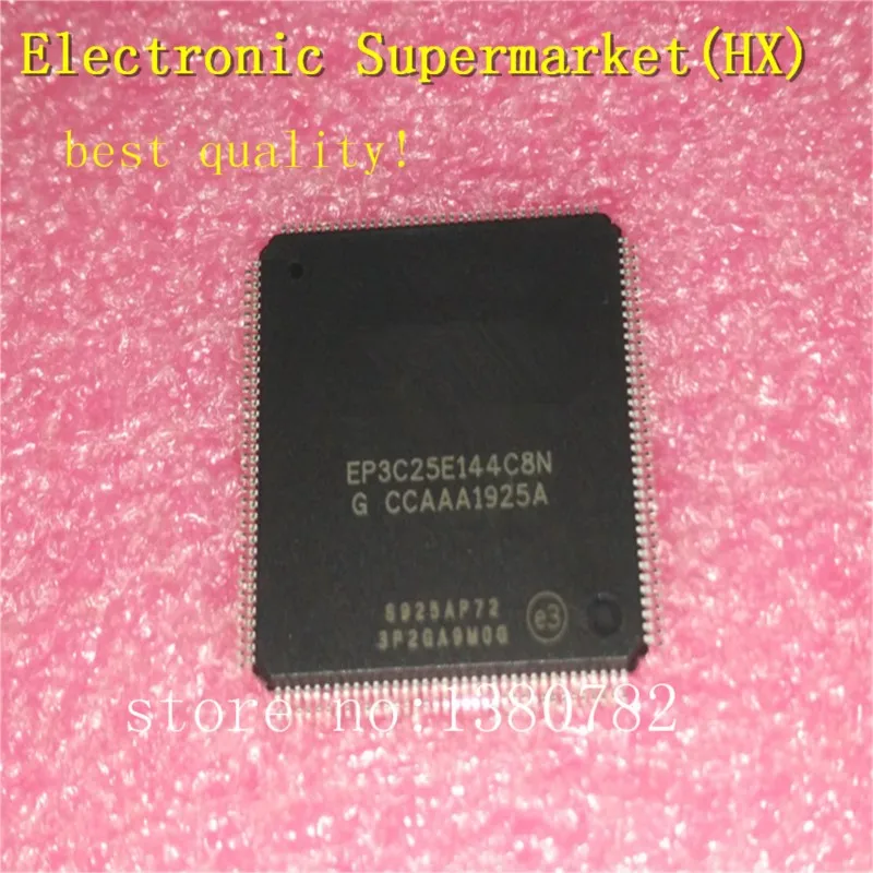 

Free shipping 5pcs/lots EP3C25E144C8N EP3C25E144 EP3C25 TQFP-144 IC In stock!