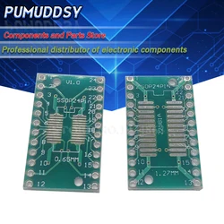 10PCS SOP24 SSOP24 TSSOP24 to DIP24 PCB Pinboard SMD To DIP 0.65mm/1.27mm to 2.54mm DIP Pin Pitch PCB Board Converter Socket