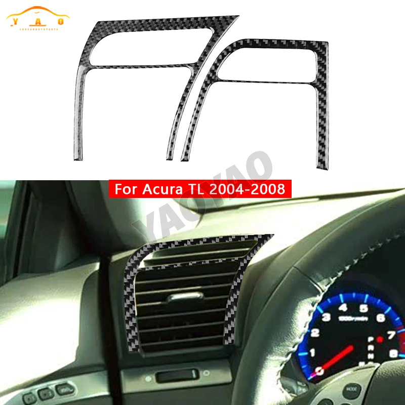 

Car Sticker For Honda Acura TL 2004 2005 2006 2007 2008 Car Side Air Conditioning Vent Cover Trim Accessories