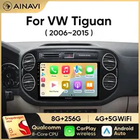 Ainavi Car Radio For Volkswagen VW Tiguan 2006 2010 2016 Golf Plus Wireless Carplay Android Auto Car Stereo Multimedia Player