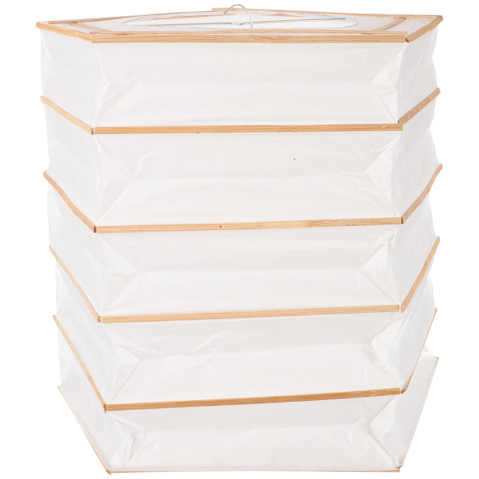 

Складной бумажный абажур премиум-класса, бамбуковый декоративный потолочный светильник, современный бумажный абажур, аксессуар для внутренней стены